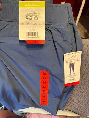 Eddie Bauer Departure Ankle Pant - Dusty Indigo Blue